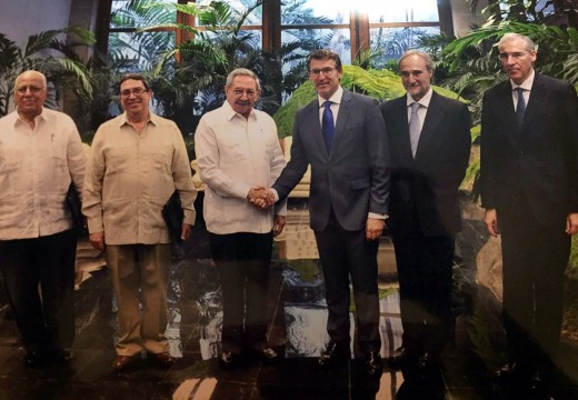Feijóo agradece a Raúl Castro a cordialidade do pobo cubano e confirma o interese por concretar colaboracións en sectores como o agroalimentario, biotecnolóxico, enerxético e o das TIC
